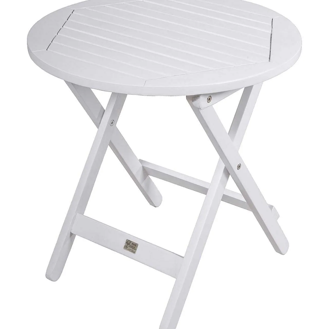 mutoni pleasure Garten Beistelltisch Mesa Eukalyptus Weiss 50> Garten Couchtische Und Beistelltische