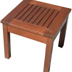 mutoni pleasure Garten Beistelltisch Sonora Eukalyptus Dunkelbraun 40X40> Garten Couchtische Und Beistelltische