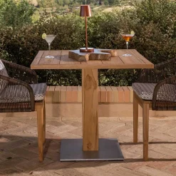 mutoni ethnic Garten Bistrotisch Juniper 90X90> Bistrotische