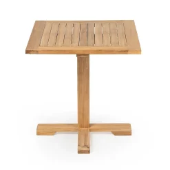mutoni ethnic Garten Bistrotisch Lomi Teak 80X80> Bistrotische