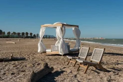 mutoni ethnic Garten Daybed Zante Baldachin Teak 160X200><noscript><img width=