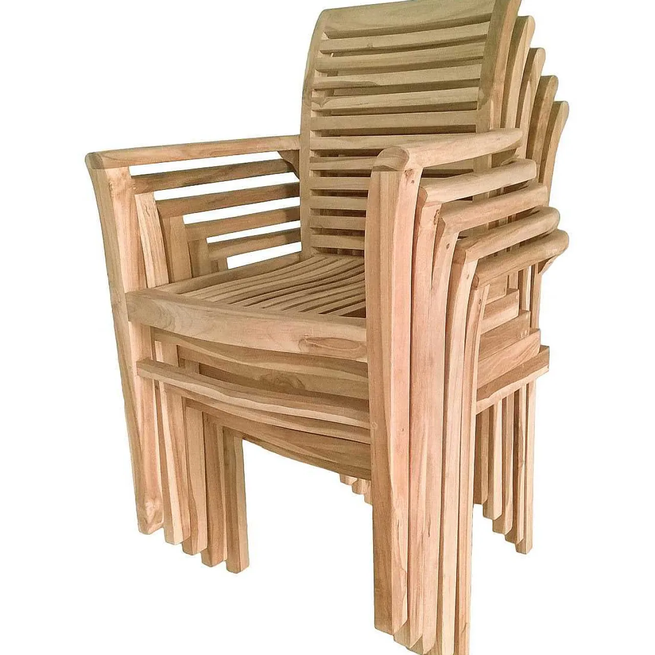 mutoni pleasure Garten Essgruppe Solo Iv Teak Natur (7-Tlg)> Garten Essgruppen