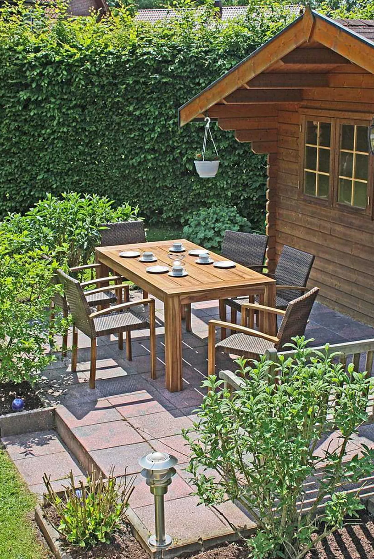 mutoni pleasure Garten Essgruppe Topeka Akazie Braun (7-Tlg)> Garten Essgruppen