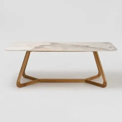 mutoni ethnic Garten Esstisch Corinto Teak Keramik 180X90> Garten Esstische