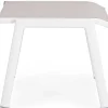 mutoni lifestyle Garten Fusshocker Cruise Weiss Gk50> Gartenhocker