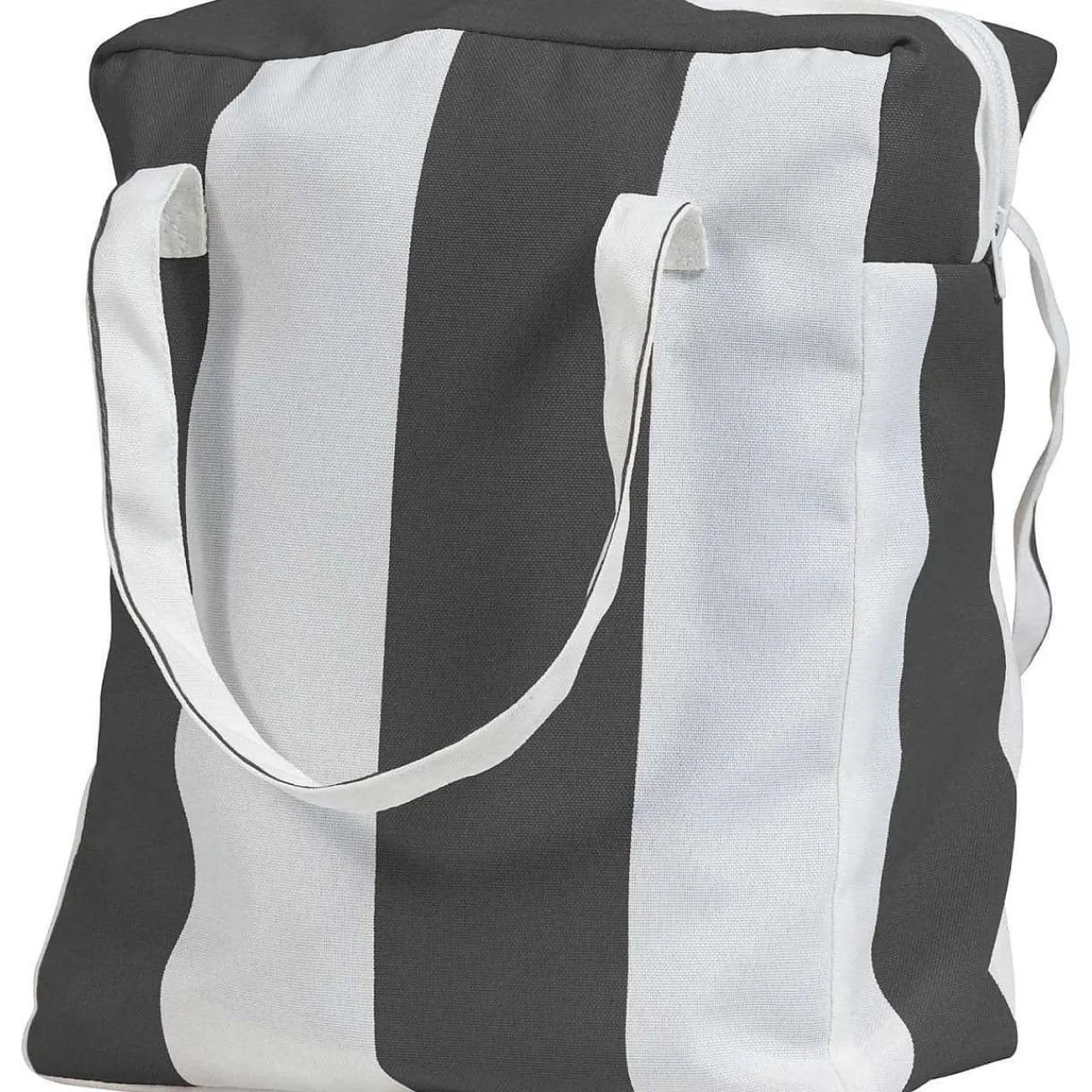 mutoni living Garten Hocker Sit Aufblasbar Schwarz/Weiss Gestreift> Gartenhocker