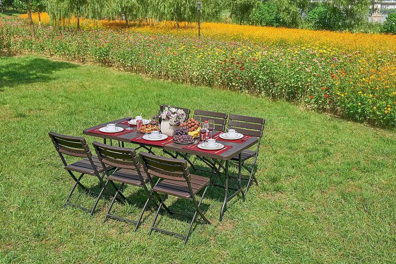 mutoni pleasure Garten Klappstuhl Tabora Braun> Klappstühle