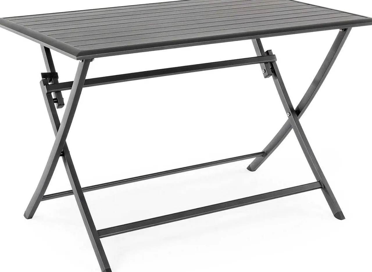 mutoni lifestyle Garten Klapptisch Elin Anthrazit Lh32 110X70> Garten Klapptische