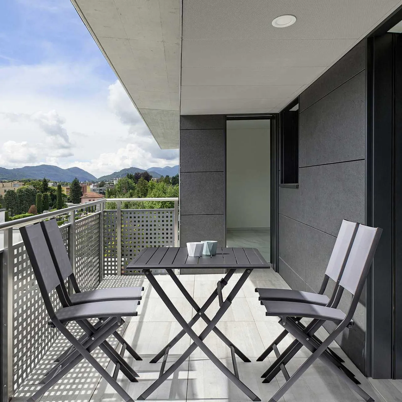 mutoni lifestyle Garten Klapptisch Elin Anthrazit Lh32 110X70> Garten Klapptische