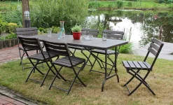 mutoni pleasure Garten Klapptisch Tabora Braun><noscript><img width=