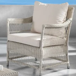 mutoni ethnic Garten Sessel Camille Polyrattan Bianco Wash><noscript><img width=