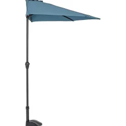 mutoni lifestyle Garten Sonnenschirm Kalife Halbrund Blau><noscript><img width=