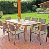 mutoni pleasure Garten Stapelstuhl Florence I Braun> Stapelstühle