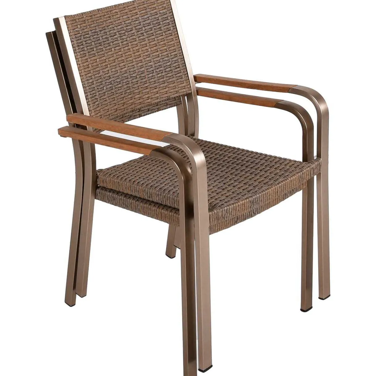 mutoni pleasure Garten Stapelstuhl Florence I Braun> Stapelstühle