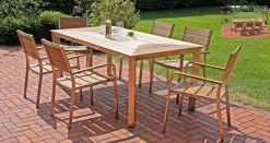 mutoni pleasure Garten Stapelstuhl Florence Braun><noscript><img width=