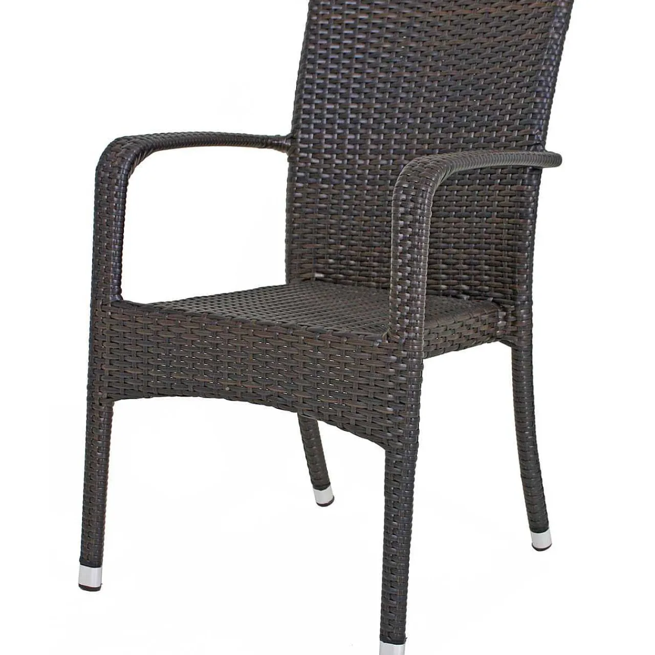 mutoni pleasure Garten Stapelstuhl London Braun (2-Er Set)> Stapelstühle