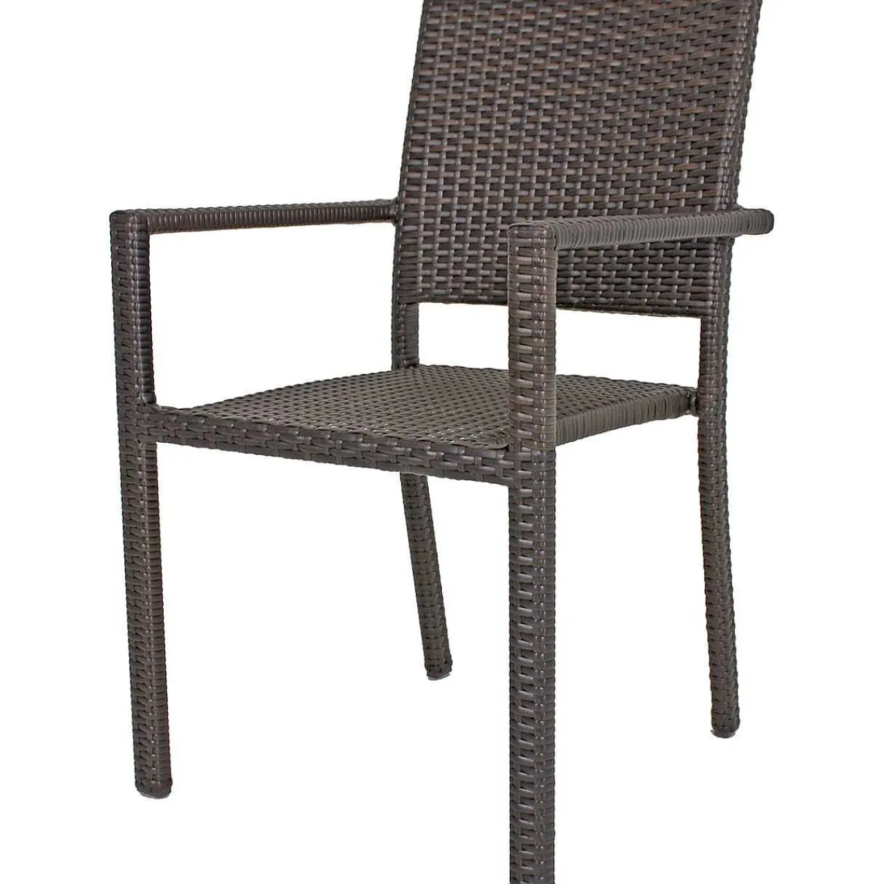 mutoni pleasure Garten Stapelstuhl Malaga Braun (2-Er Set)> Stapelstühle