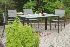 mutoni pleasure Garten Stapelstuhl Olivia Hellgrau><noscript><img width=