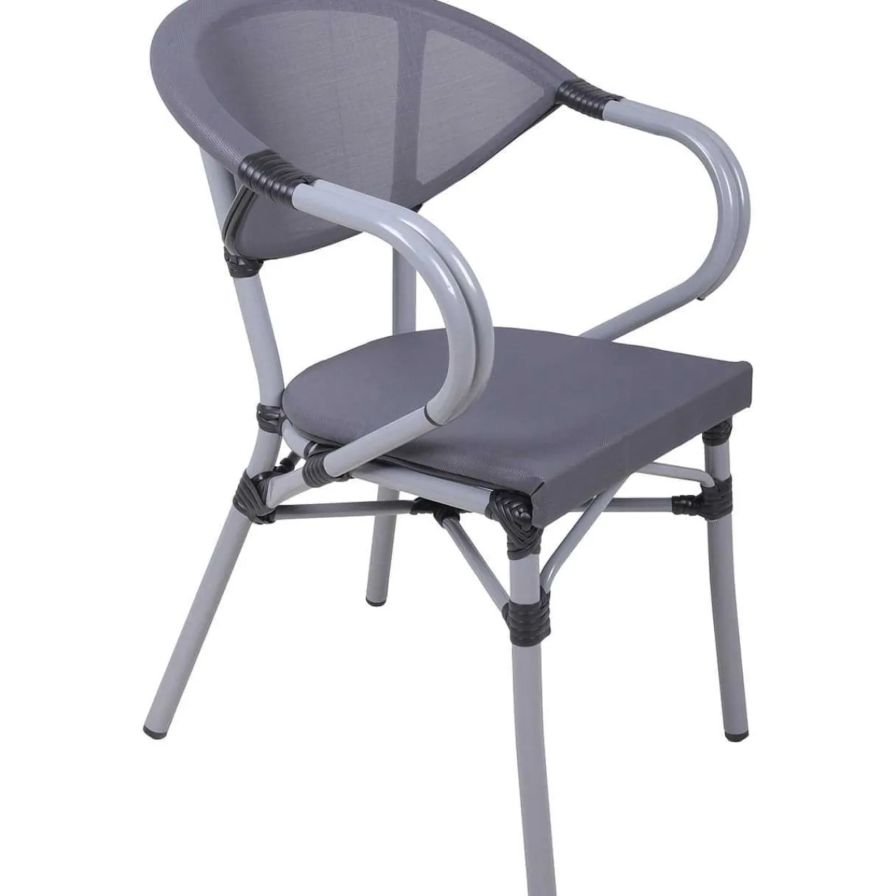 mutoni pleasure Garten Stapelstuhl Toskana Grau> Stapelstühle