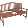 mutoni pleasure Gartenbank Phuket Eukalyptus Braun 150> Gartenbänke
