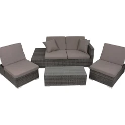 mutoni pleasure Gartenlounge Alcudia Grau> Gartenlounge