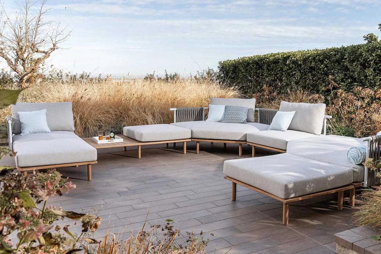 mutoni ethnic Gartenlounge Bahia Grey Modular> Gartenlounge