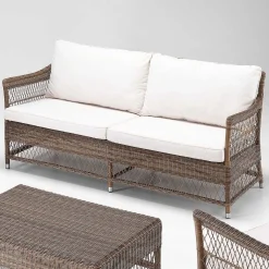 mutoni ethnic Gartenlounge Camille Polyrattan Bronze 5-Teilig><noscript><img width=