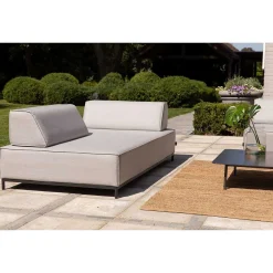 mutoni living Gartenlounge Como Ruckenlehne Sunbrella Hellgrau> Loungeelemente