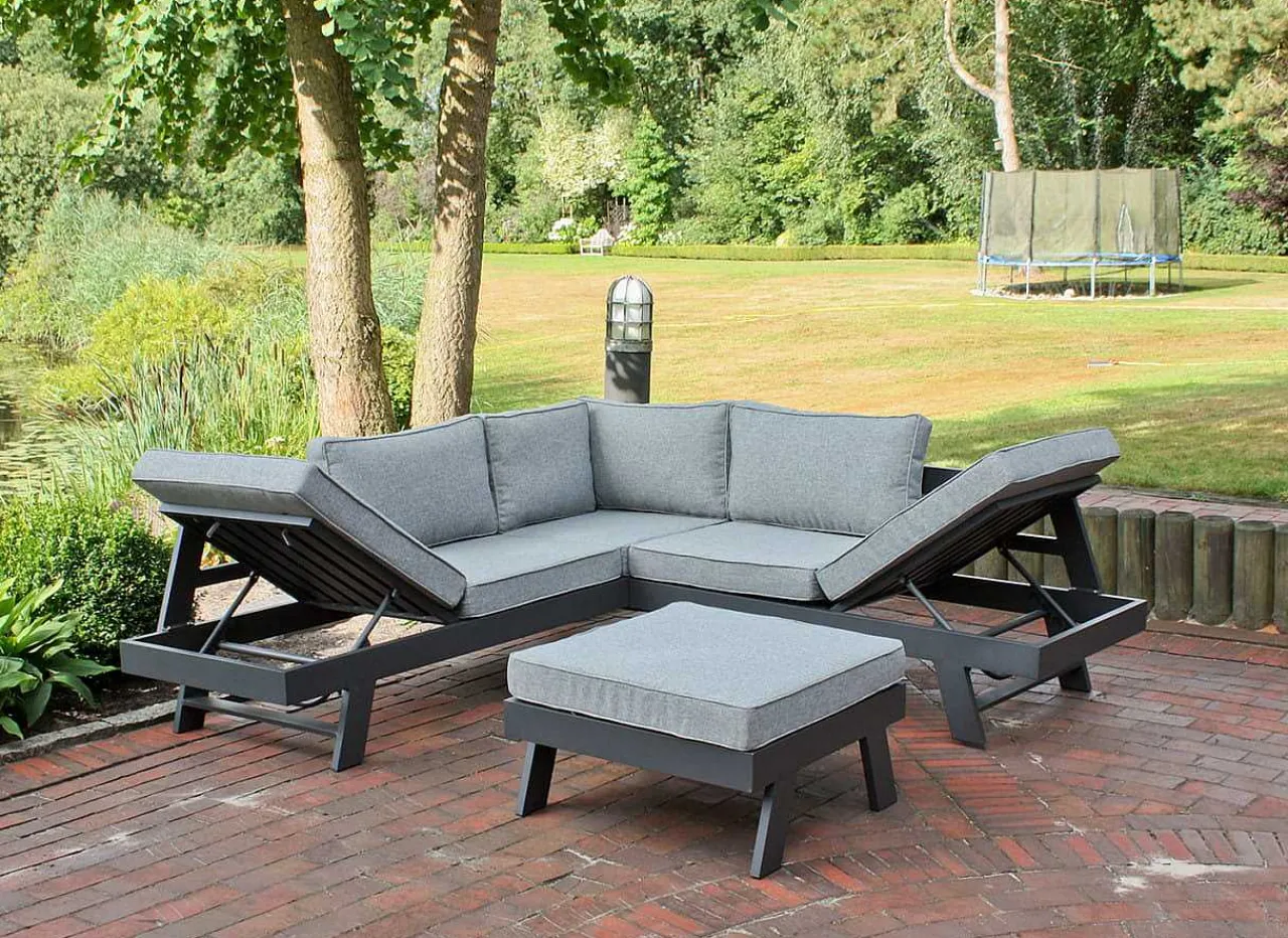 mutoni pleasure Gartenlounge Donna Grau> Gartenlounge