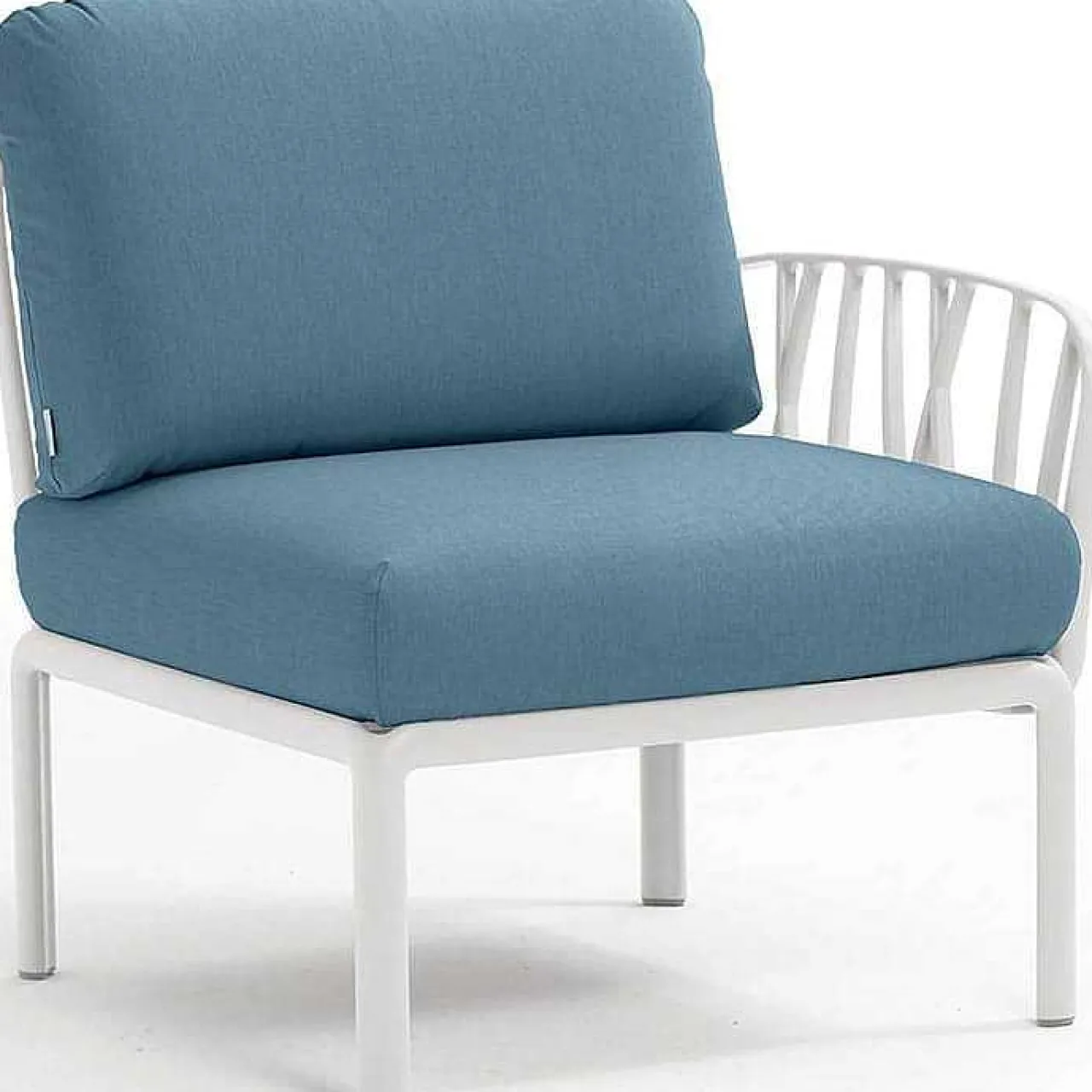 NARDI outdoor Gartenlounge Komodo Endelement Weiss Blau> Loungeelemente
