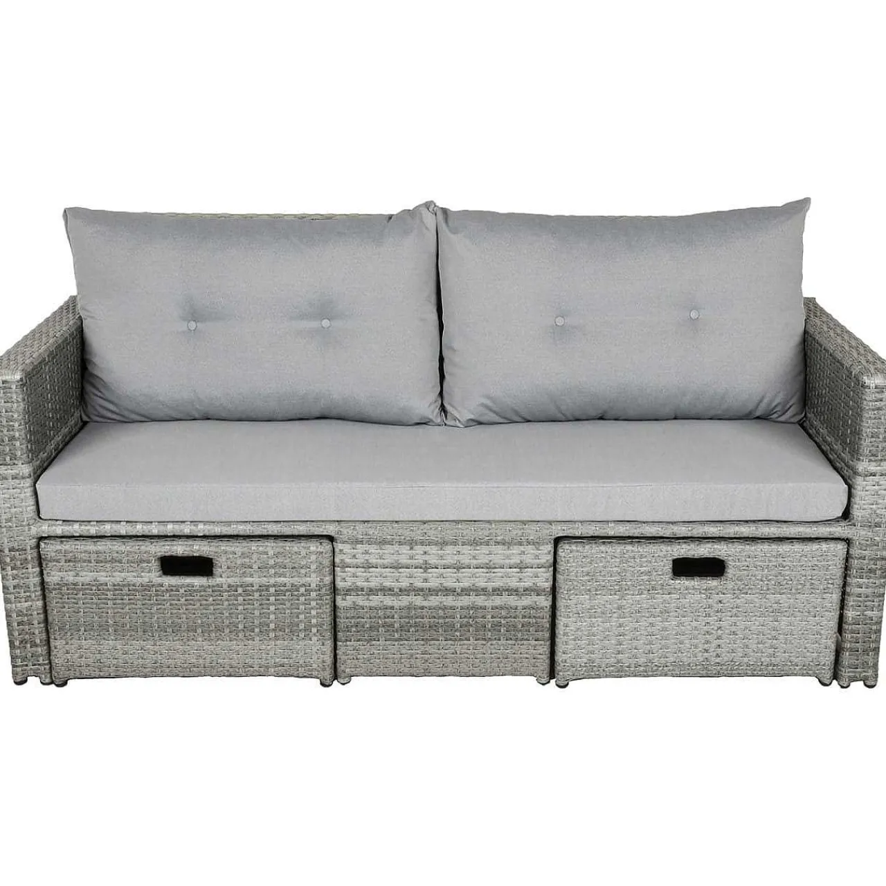 mutoni pleasure Gartenlounge Malta Grau> Gartenlounge