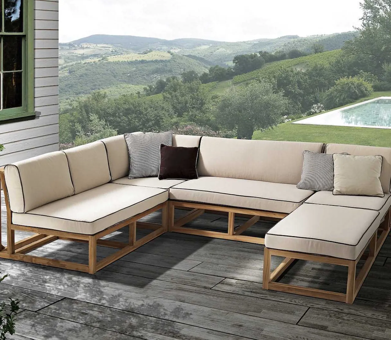 mutoni ethnic Gartenlounge Mississippi (5-Tlg)> Gartenlounge