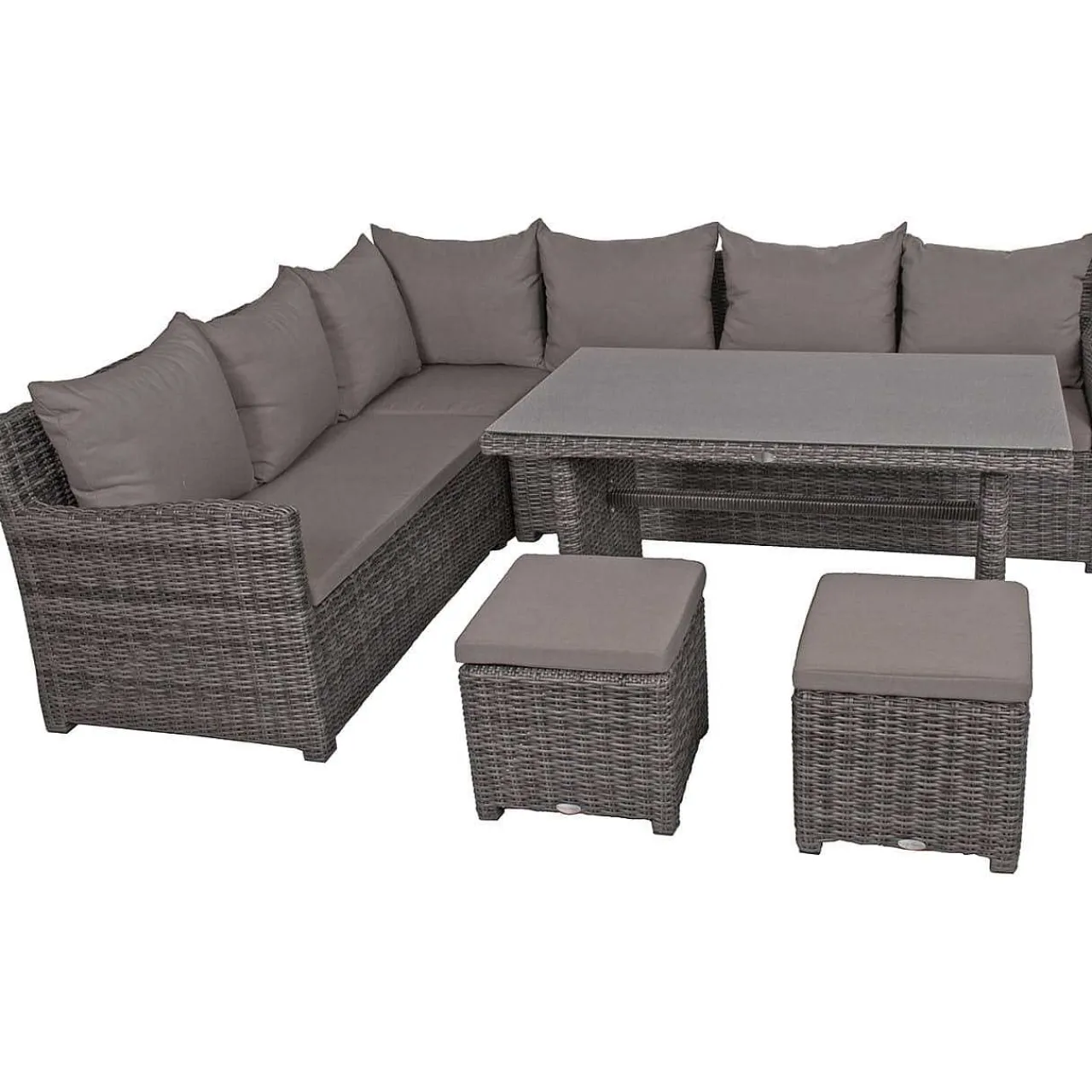 mutoni pleasure Gartenlounge Oviedo Dunkelgrau> Gartenlounge