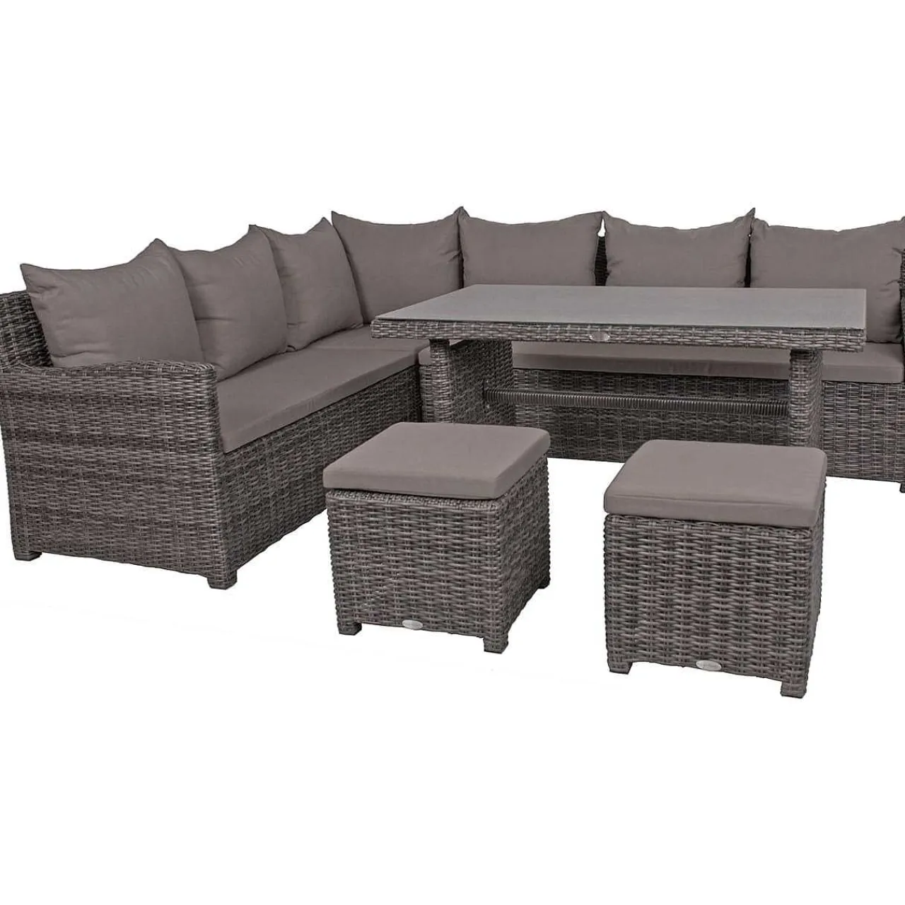 mutoni pleasure Gartenlounge Oviedo Dunkelgrau> Gartenlounge