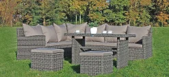 mutoni pleasure Gartenlounge Oviedo Dunkelgrau><noscript><img width=