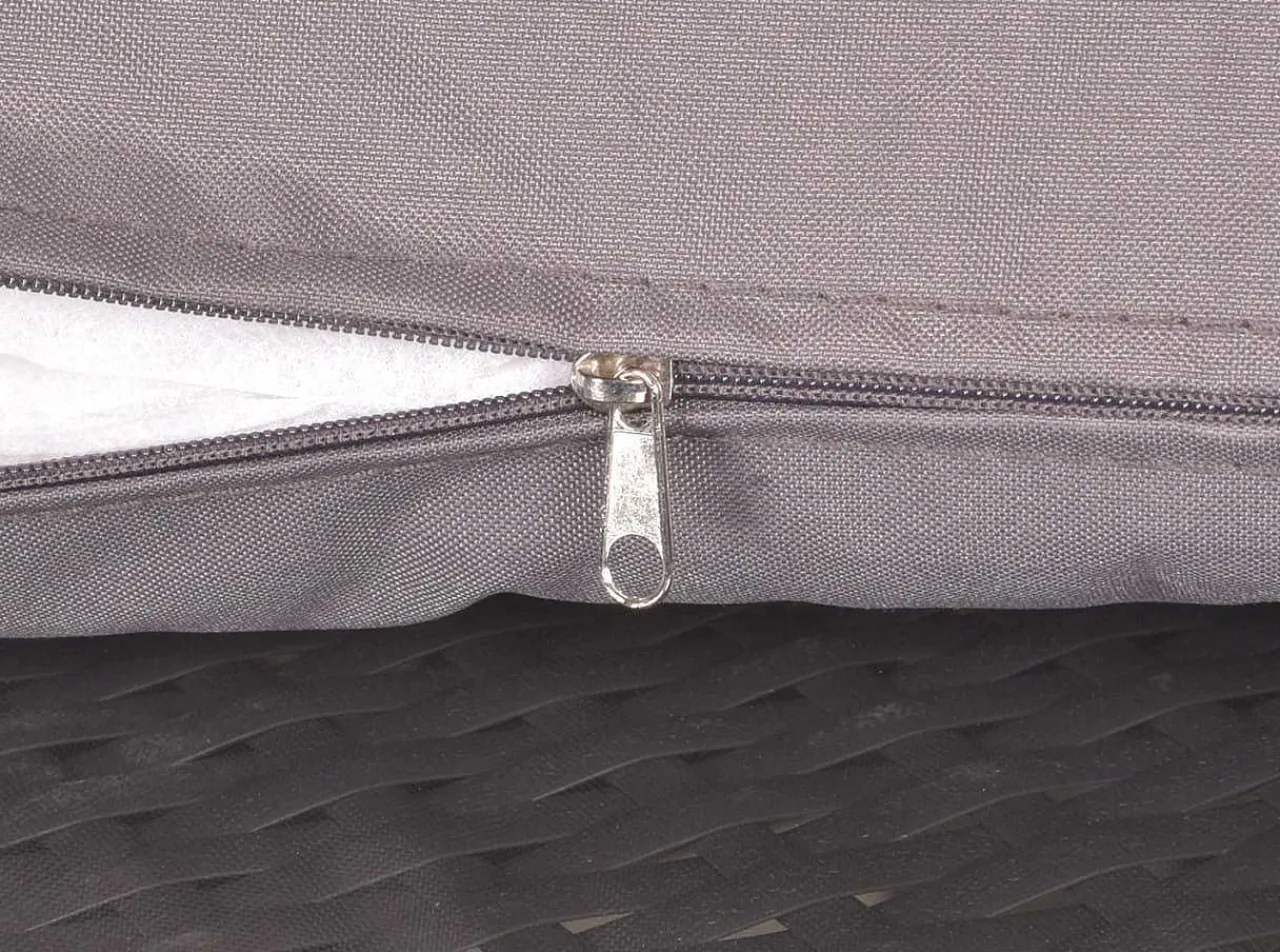 mutoni pleasure Gartenlounge Sansibar Schwarz Grau> Gartenlounge