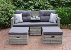 mutoni pleasure Gartenlounge Valletta Grau><noscript><img width=