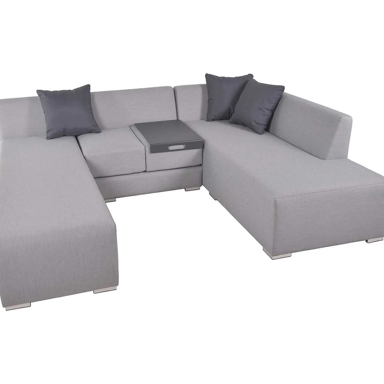 mutoni pleasure Gartenlounge Wellington Grau> Gartenlounge