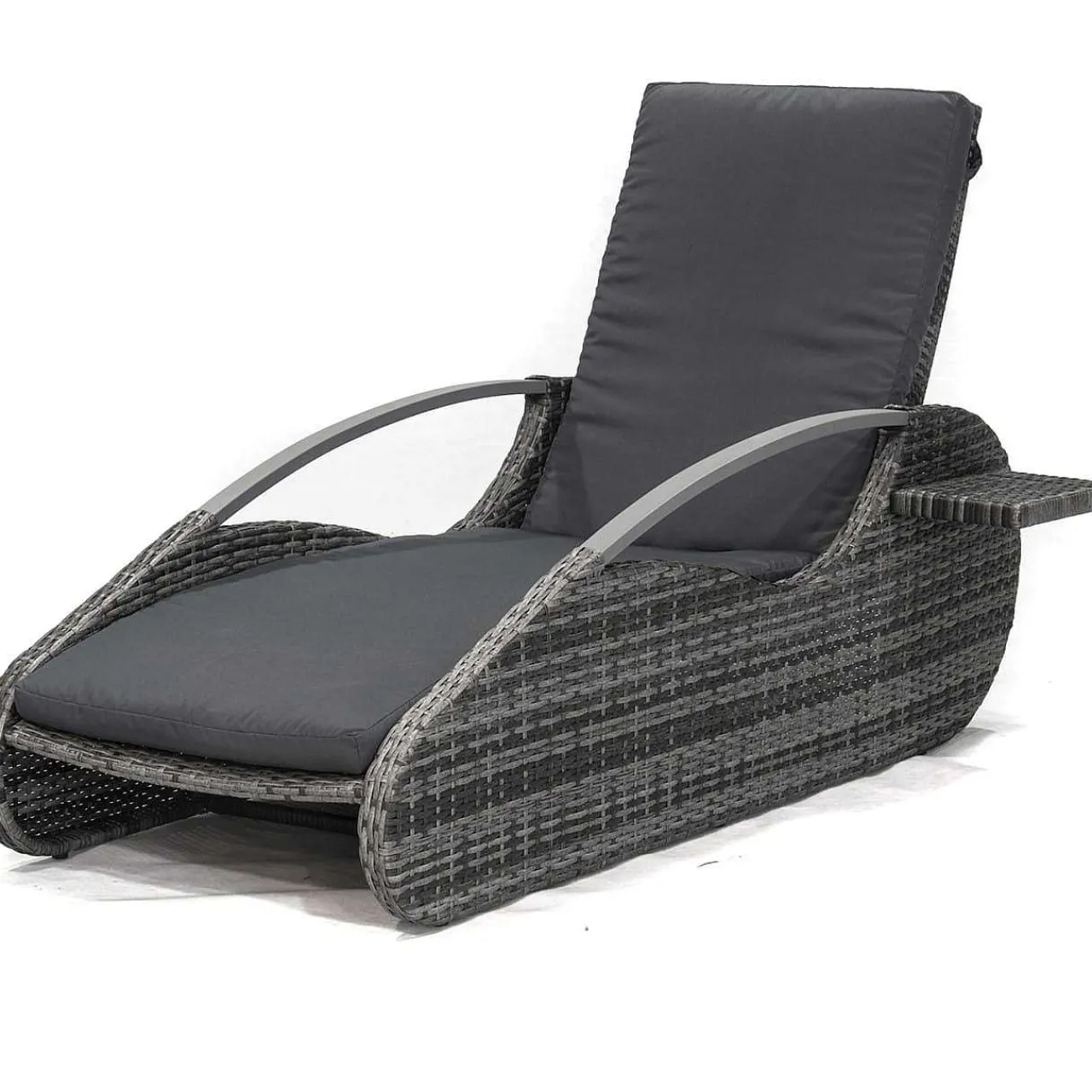 mutoni pleasure Gartenlounger Alassio Grau> Gartenliegen