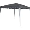 mutoni pleasure Gartenpavillon Ganges Grau 295X295> Pavillons Und Gartenzelte