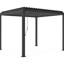 mutoni lifestyle Gartenpavillon Garda Anthrazit 300X300> Pavillons Und Gartenzelte