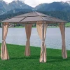 mutoni pleasure Gartenpavillon Napa Braun Beige 295X295> Pavillons Und Gartenzelte