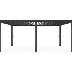mutoni lifestyle Gartenpavillon Ocean Anthrazit 360X600> Pavillons Und Gartenzelte