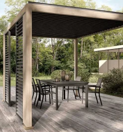 mutoni lifestyle Gartenpavillon Ocean Natur-Anthrazit 360X360><noscript><img width=