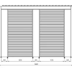 mutoni lifestyle Gartenpavillon Ocean Weiss 360X600><noscript><img width=