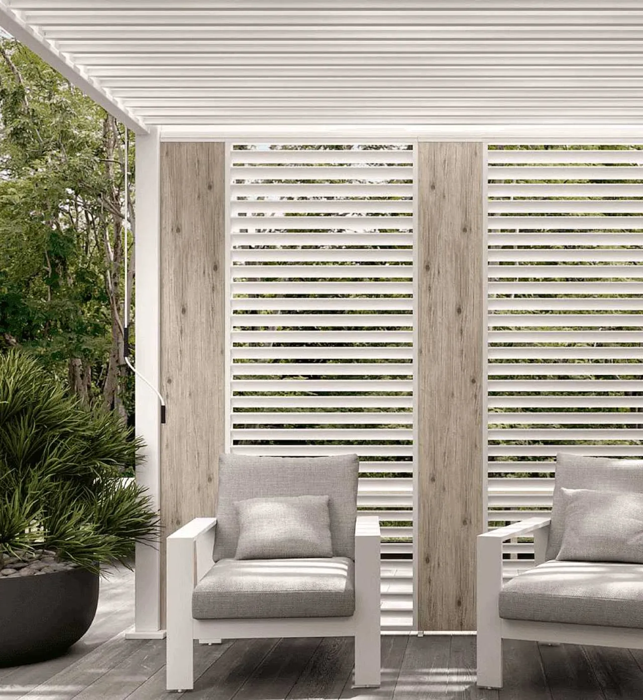 mutoni lifestyle Gartenpavillon Ocean Weiss 300X300> Pavillons Und Gartenzelte
