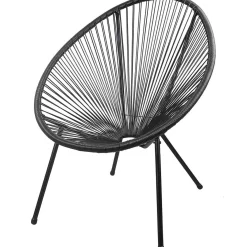 mutoni pleasure Gartensessel Dalida Schwarz (2-Er Set)> Gartensessel