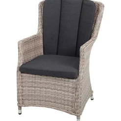 mutoni pleasure Gartensessel Dijon Sesamgrau (2-Er Set)> Gartensessel