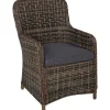 mutoni pleasure Gartensessel-Set Bordeaux Nelkenbraun (2-Tlg)> Gartensessel