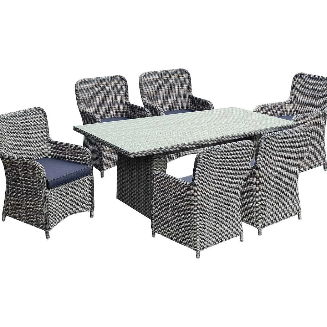 mutoni pleasure Gartensessel-Set Bordeaux Nelkenbraun (2-Tlg)> Gartensessel